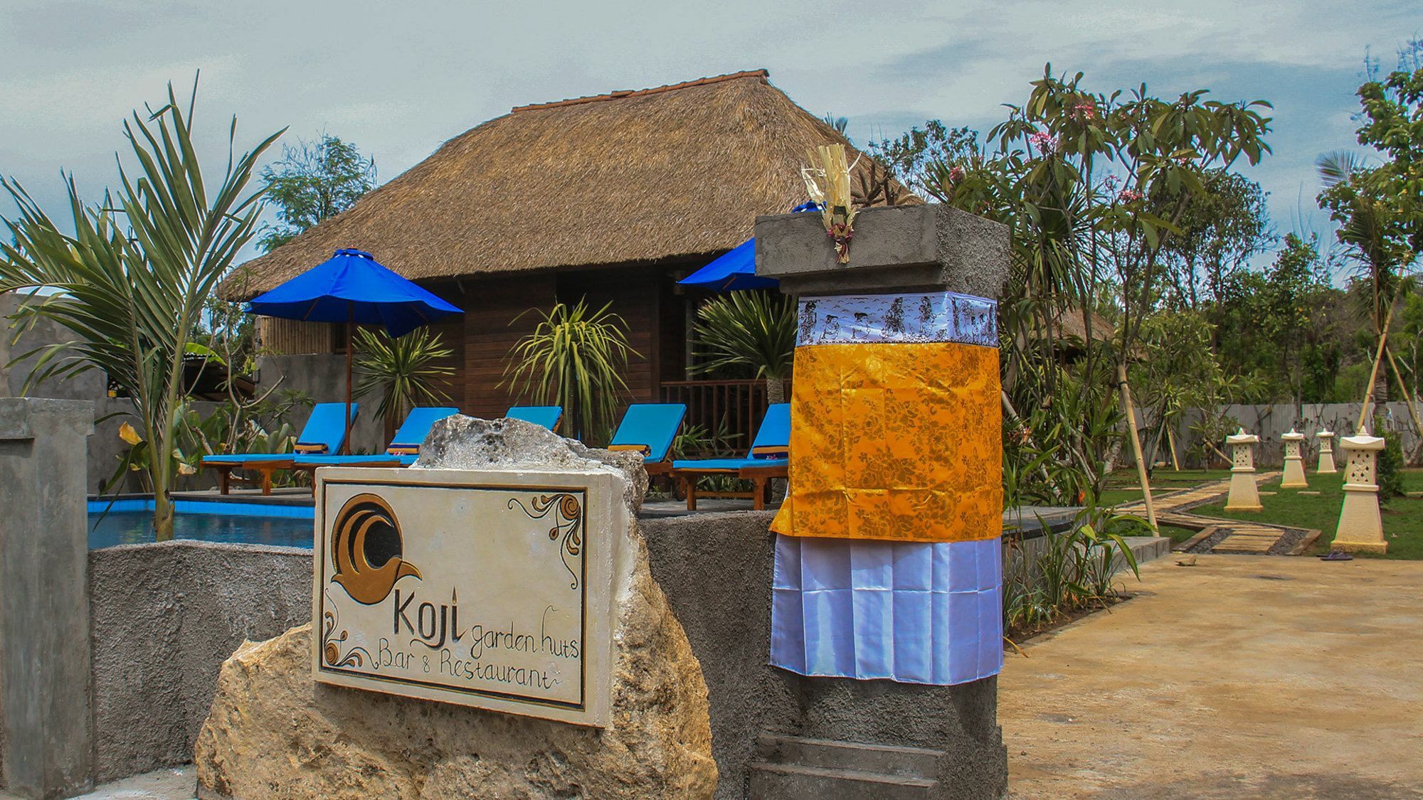 Koji Garden Huts Lembongan Exterior foto